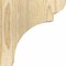 Ekena Millwork Yorktown Rough Sawn Corbel, Douglas Fir, 6"W x 8"D x 8"H COR06X08X08YOR00RDF - alternate 4